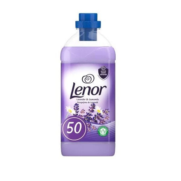 نرم کننده حوله و لباس لنور مدل Lavender & Camomile حجم 1250 میلی لیتر